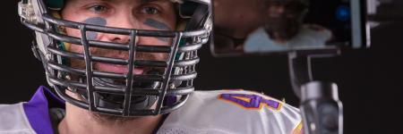 Football player photo