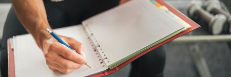 Athlete book writing