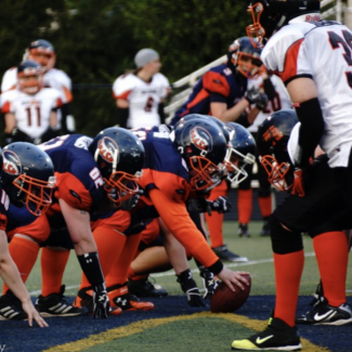 football teams on field